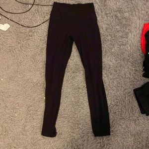 Lulu lemon black align leggings size 4